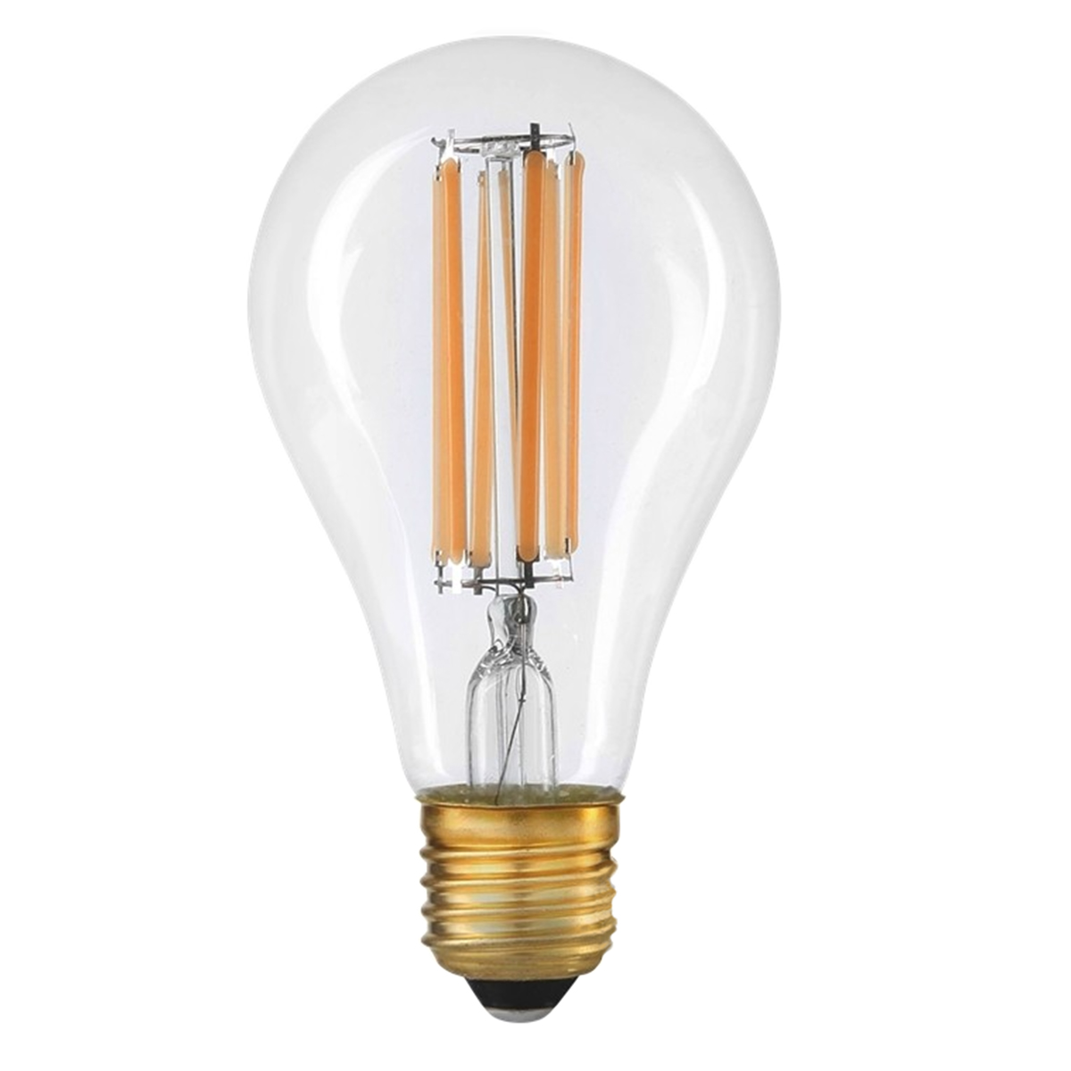 נורת לד פחם ליבון שקוף 15W E27