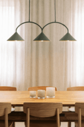 Pendant Curve 3 – Moss green1