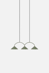 Pendant Curve 3 – Moss green2