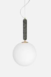 Pendant Torrano 30 – Dark green marble1