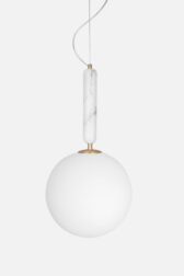 Pendant Torrano 30 – White marble1