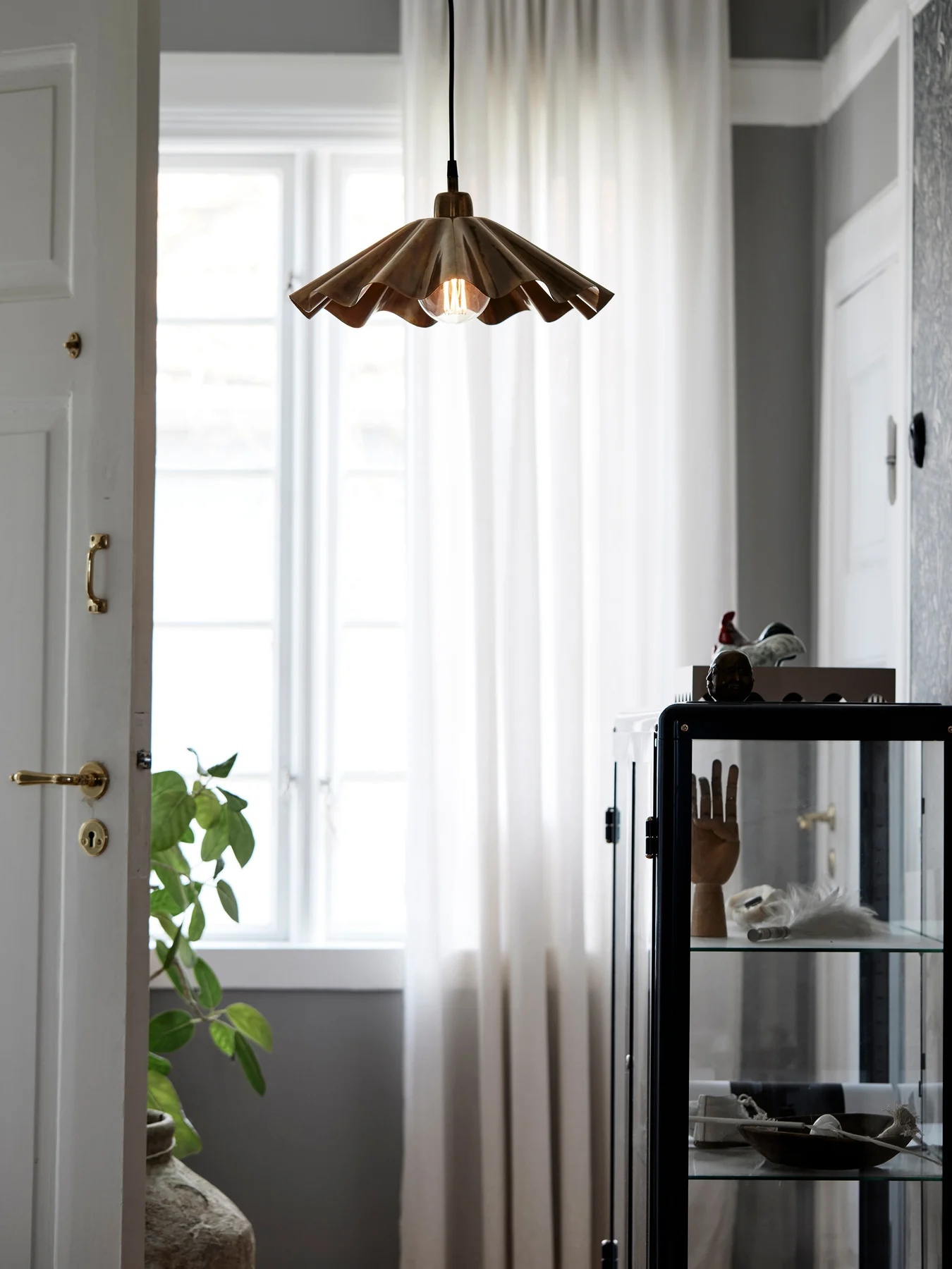 Pendant lamp Aira Brass 49cm3