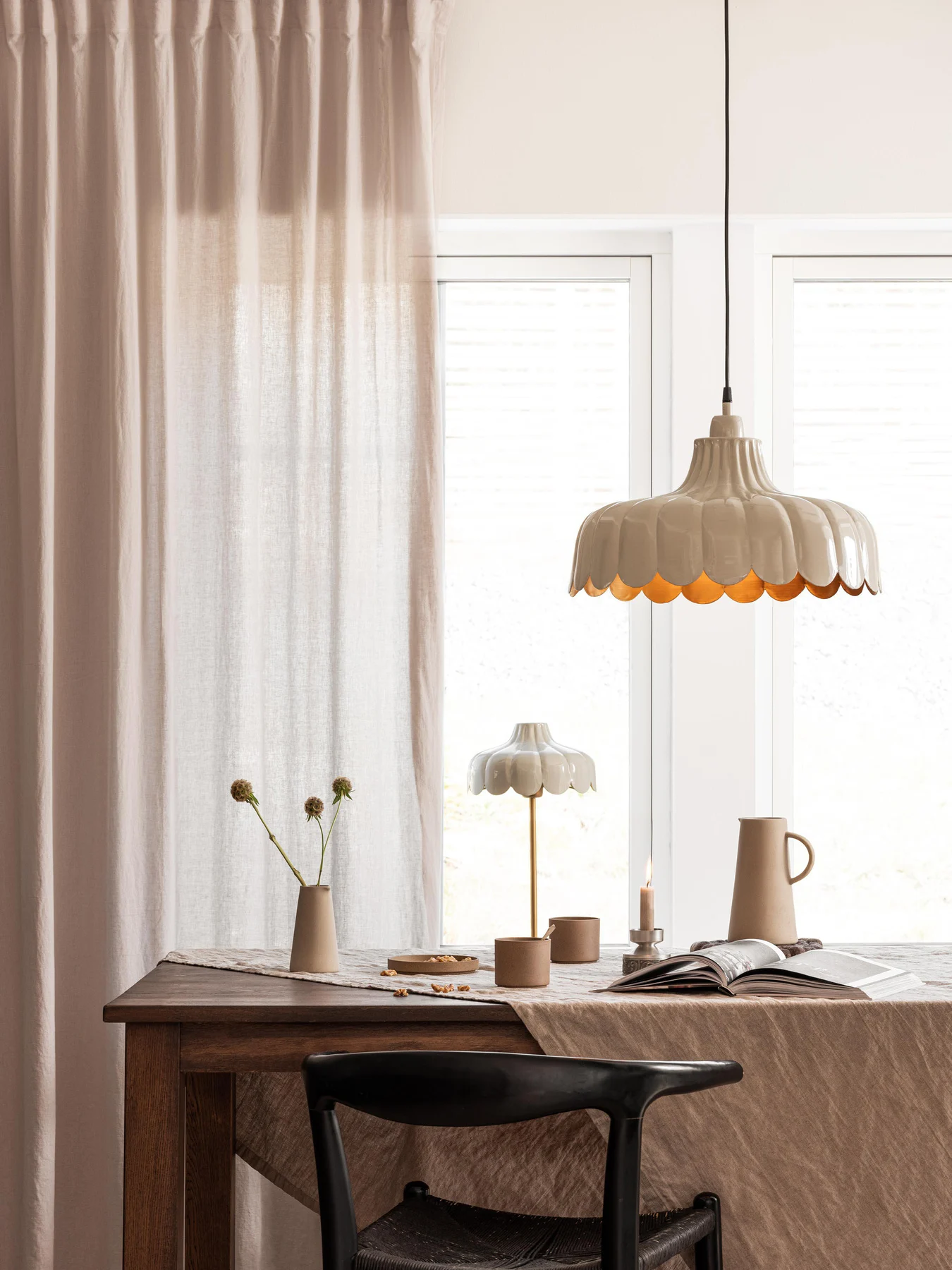 Pendant lamp Wells 43 cm9