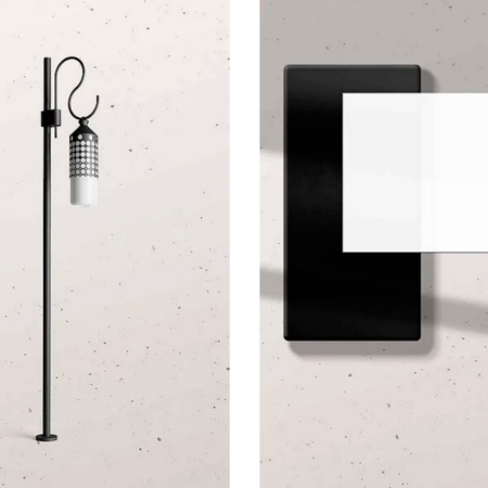 מנורת עמוד LA SPAZIO 332.20.NN – Il Fanale